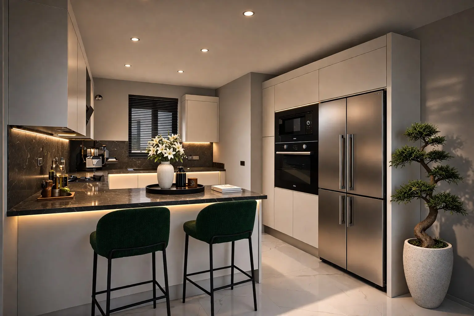 Fitted kitchen